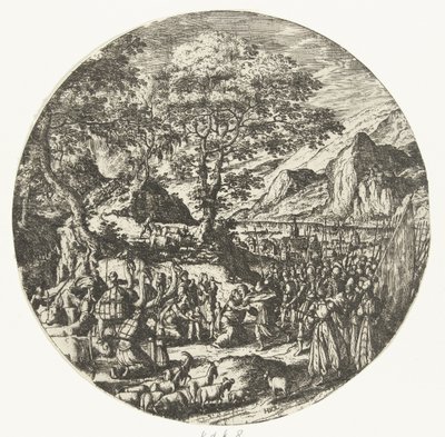 Réconciliation entre Ésaü et Jacob - Hans Bol