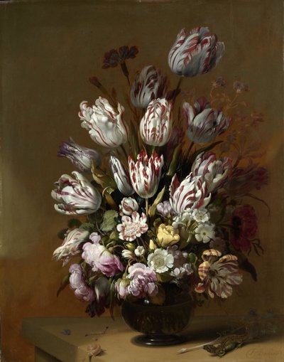 Nature morte florale - Hans Bollongier