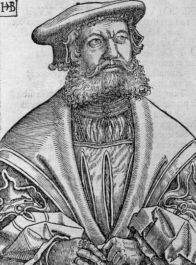Helius Eobanus Hessus, 1534 - Hans Brosamer