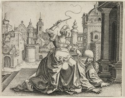 Phyllis et Aristote - Hans Brosamer
