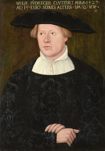 Portrait de Wolff Fürleger - Hans Brosamer