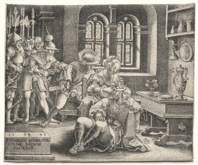 Samson et Dalila - Hans Brosamer