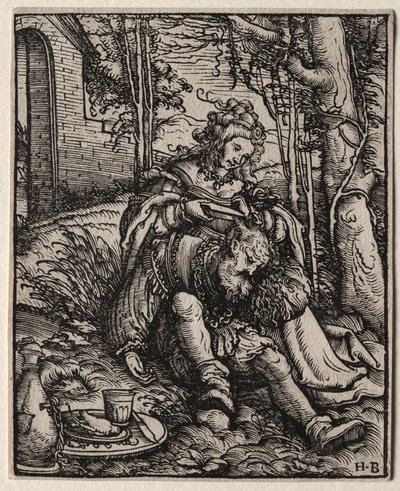 Samson et Dalila - Hans Burgkmair