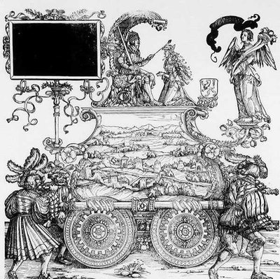 Scène de la Procession triomphale de Maximilien, c.1516-18 - Hans Burgkmair
