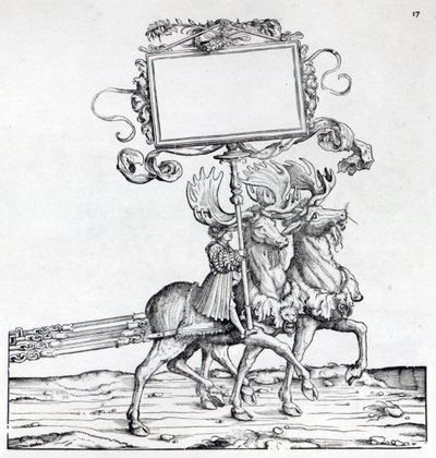 Scène de la procession triomphale de Maximilien, vers 1516-18 - Hans Burgkmair