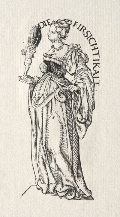 Les Sept Vertus : Prudence - Hans Burgkmair