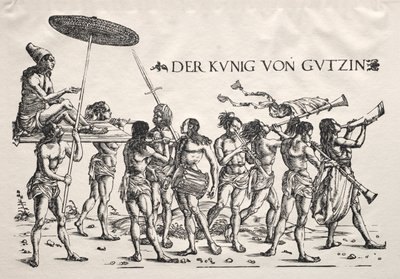 Le Roi de Cochin - Hans Burgkmair