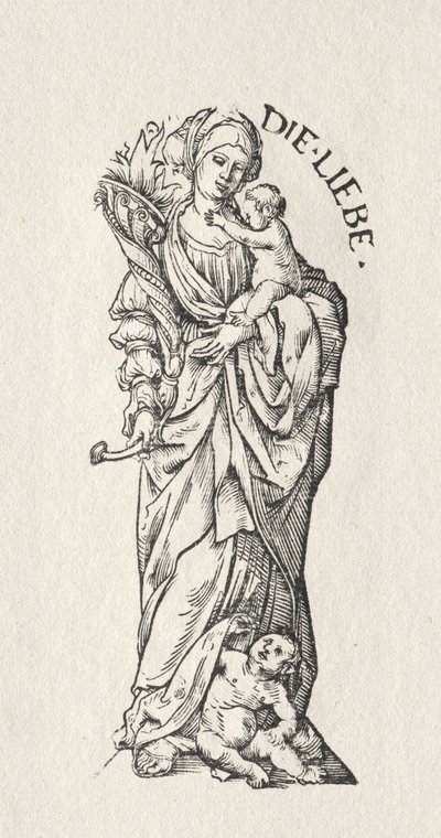 Les sept vertus : Amour - Hans Burgkmair