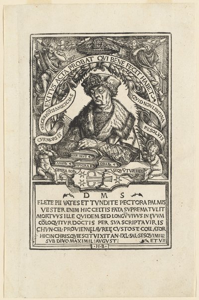 Conrad Celtis - Hans Burgkmair I