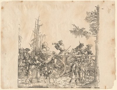 Paysans avec une charrette - Hans Burgkmair I