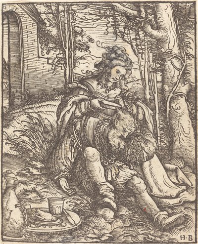Samson et Dalila - Hans Burgkmair I