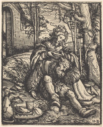 Samson et Dalila - Hans Burgkmair I