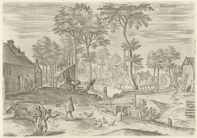 Vue de Schaerbeek - Hans Collaert (I)