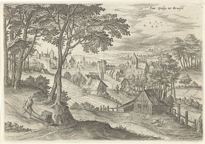 Vue de Saint-Gilles - Hans Collaert (I)