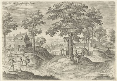 Vue sur la léproserie de Scheut - Hans Collaert (I)