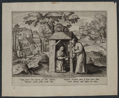 Saint Jérôme - Hans Collaert