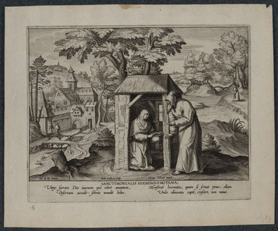 Saint Jérôme - Hans Collaert