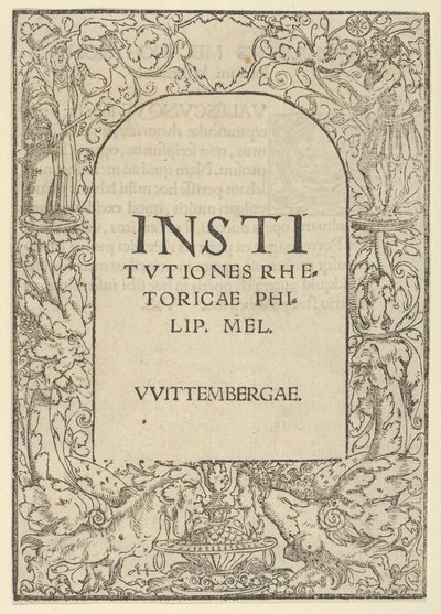 Bordure de titre, début du 16ème siècle - Hans Cranach