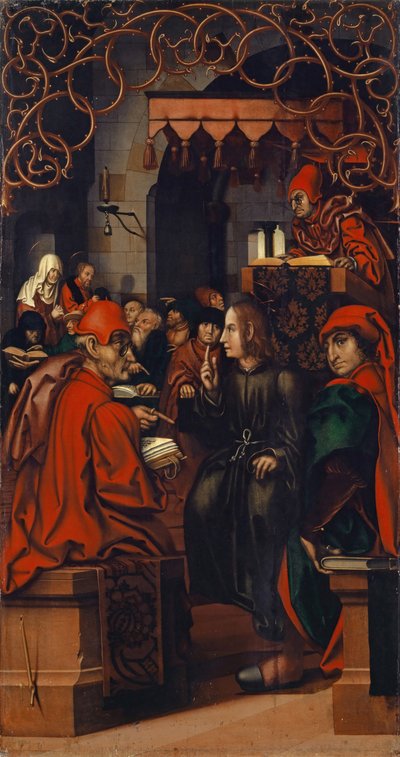 Le Christ parmi les docteurs, 1512 - Hans Fries