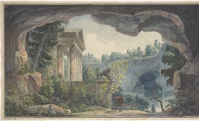 Décor de théâtre pour l