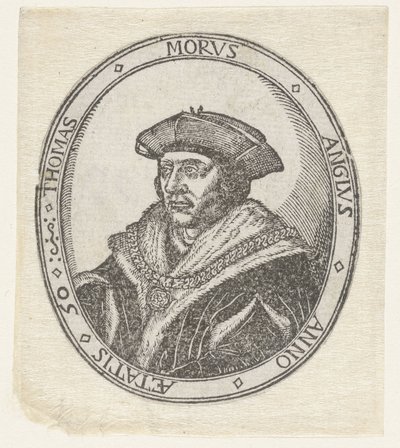 Portrait de Thomas More - Hans Holbein (II) (attributed to)