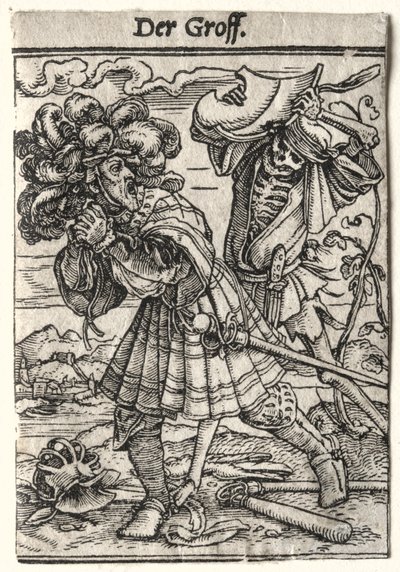 Danse de la Mort: Le Comte - Hans Holbein