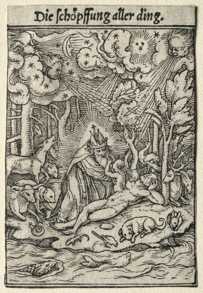 La Danse de la Mort : La Création - Hans Holbein