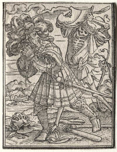 La Danse de la Mort : Le Comte - Hans Holbein