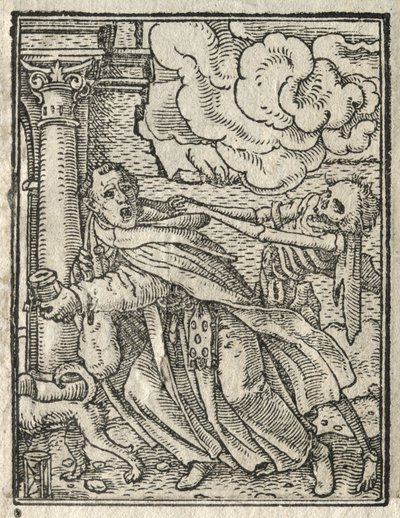 La Danse de la Mort : Le Frère Mendiant ; La Nonne - Hans Holbein