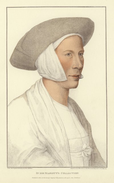 Femme anonyme - Hans Holbein der Jüngere