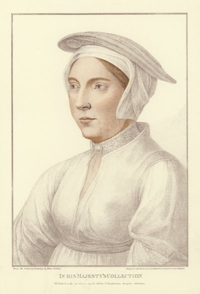 Femme anonyme - Hans Holbein der Jüngere