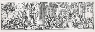 Caricature anti-catholique dénonçant la corruption du Pape - Hans Holbein der Jüngere