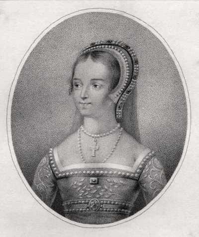 Catherine Parr, gravée par Bocquet, du 