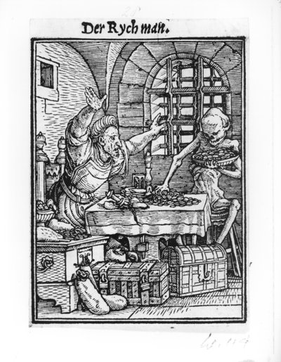 La Mort et le Riche, de 