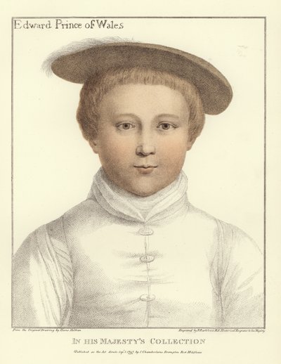 Edward, prince de Galles - Hans Holbein der Jüngere