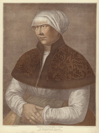 Elsbeth, la femme de Hans Holbein - Hans Holbein der Jüngere