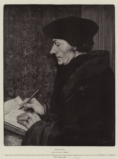 Érasme - Hans Holbein der Jüngere