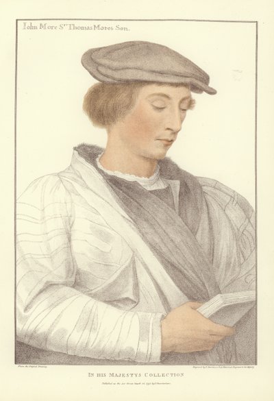 John More, fils de Sir Thomas More - Hans Holbein der Jüngere