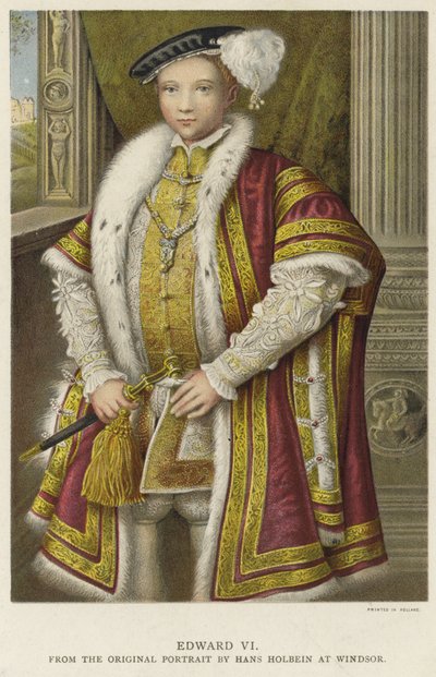 Le roi Édouard VI d