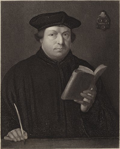 Martin Luther - Hans Holbein der Jüngere