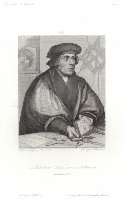 Nicholas Kratzer - Hans Holbein der Jüngere