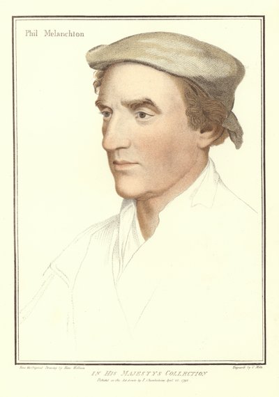 Philipp Melanchthon - Hans Holbein der Jüngere