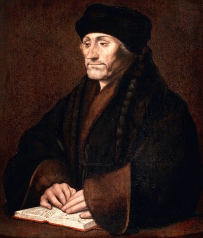 Portrait de Desiderius Erasmus - Hans Holbein der Jüngere