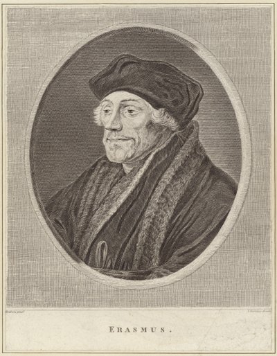 Portrait de Desiderius Erasmus - Hans Holbein der Jüngere