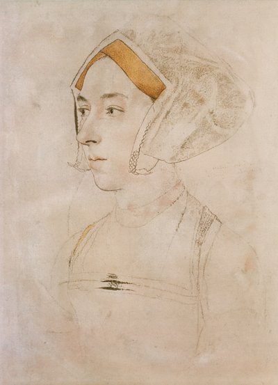 Portrait de Lady Willoughby - Hans Holbein der Jüngere