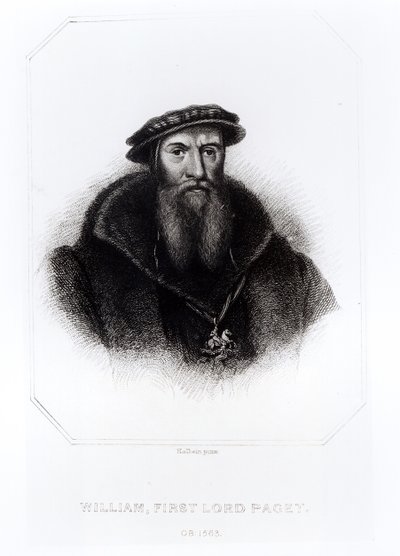 Portrait de William, Premier Lord Paget - Hans Holbein der Jüngere