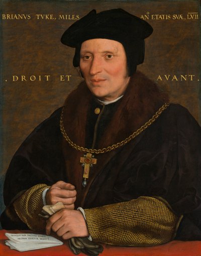 Sir Brian Tuke, vers 1527-8 ou vers 1532-34 - Hans Holbein der Jüngere