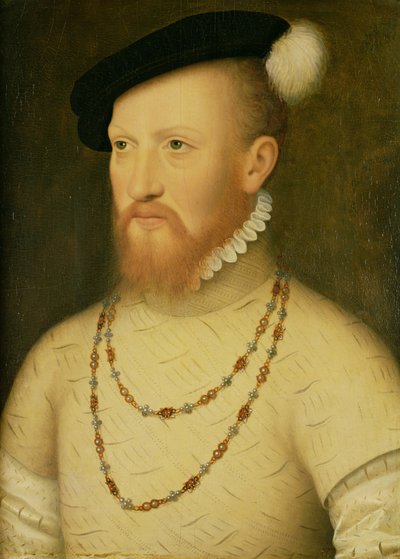 Sir Edward Seymour (plus tard Duc de Somerset) : (panneau) - Hans Holbein der Jüngere