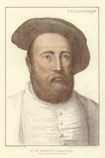 Sir George Carew - Hans Holbein der Jüngere
