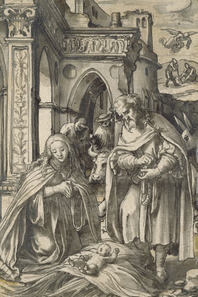La Nativité - Hans Holbein der Jüngere